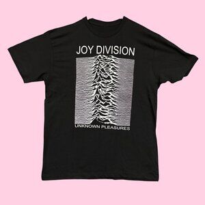 Joy Division Unknown Pleasures Album Rock Band Tee L